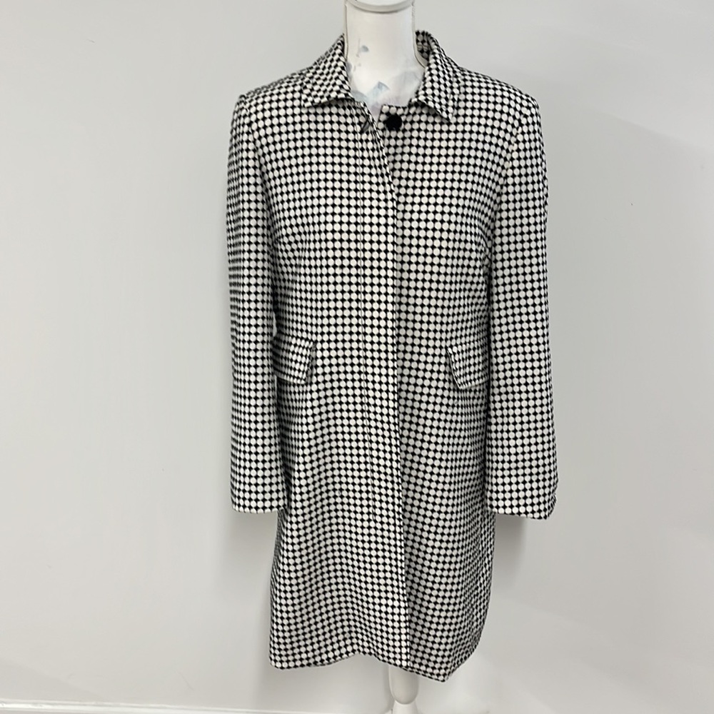 Ann Taylor Houndstooth Coat